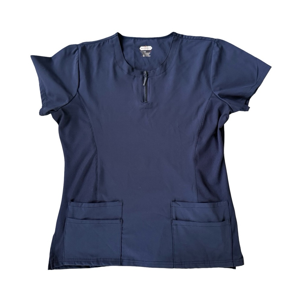 Scrubaid Navy Blue Women's Top L